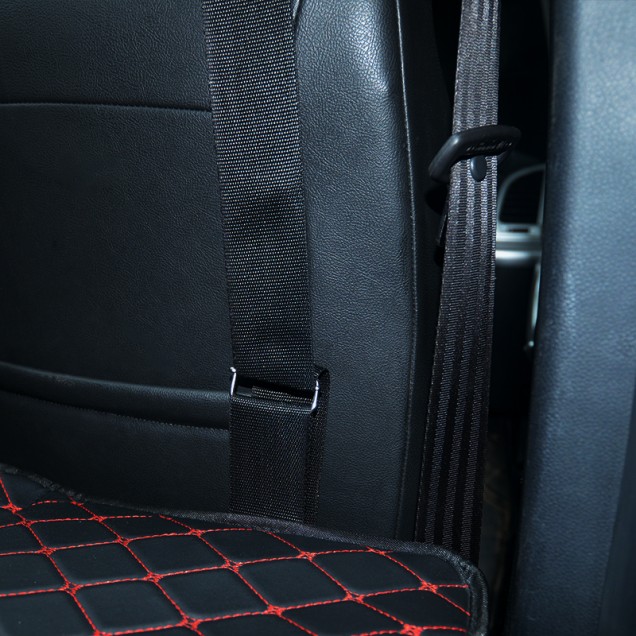 Universal Diamond Car Bed - Non-Inflatable Black and Red Stitching Luxury Leather Diamond Car Bed Mattress Stores Universal Diamond Car Bed - Non-Inflatable Black and Red Stitching Luxury Leather Diamond Car Bed Mattress Stores