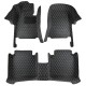 Black and Beige Stitching Luxury Leather Diamond Car Floor Mats Stores Black and Beige Stitching Luxury Leather Diamond Car Floor Mats Stores