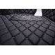 Black and Black Stitching Luxury Leather Diamond Car Floor Mats Stores Black and Black Stitching Luxury Leather Diamond Car Floor Mats Stores