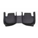Black and Black Stitching Luxury Leather Diamond Car Floor Mats Stores Black and Black Stitching Luxury Leather Diamond Car Floor Mats Stores