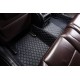 Black and Blue Stitching Luxury Leather Diamond Car Floor Mats Stores Black and Blue Stitching Luxury Leather Diamond Car Floor Mats Stores