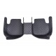 Black and Blue Stitching Luxury Leather Diamond Car Floor Mats Stores Black and Blue Stitching Luxury Leather Diamond Car Floor Mats Stores