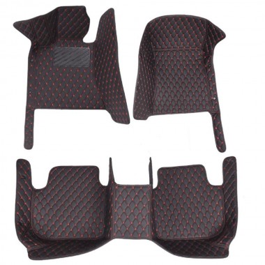 Genesis G80 Luxury Leather Diamond Stitching Car Mats Stores