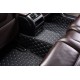 Black and White Stitching Luxury Leather Diamond Car Floor Mats Stores Black and White Stitching Luxury Leather Diamond Car Floor Mats Stores