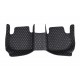 Black and White Stitching Luxury Leather Diamond Car Floor Mats Stores Black and White Stitching Luxury Leather Diamond Car Floor Mats Stores