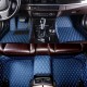 Blue Luxury Leather Diamond Car Floor Mats Stores Blue Luxury Leather Diamond Car Floor Mats Stores