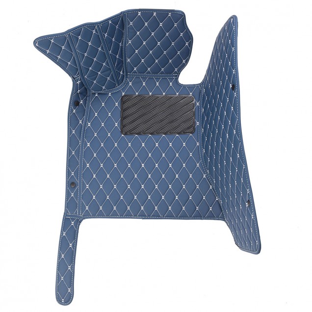 Blue Luxury Leather Diamond Car Floor Mats Stores Blue Luxury Leather Diamond Car Floor Mats Stores