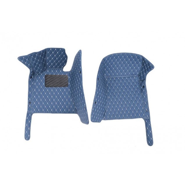Blue Luxury Leather Diamond Car Floor Mats Stores Blue Luxury Leather Diamond Car Floor Mats Stores