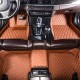 Brown Luxury Leather Diamond Car Floor Mats Stores Brown Luxury Leather Diamond Car Floor Mats Stores