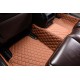 Brown Luxury Leather Diamond Car Floor Mats Stores Brown Luxury Leather Diamond Car Floor Mats Stores