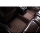 Dark Brown Luxury Leather Diamond Car Floor Mats Stores Dark Brown Luxury Leather Diamond Car Floor Mats Stores