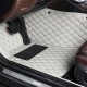 Grey Luxury Leather Diamond Car Floor Mats Stores Grey Luxury Leather Diamond Car Floor Mats Stores