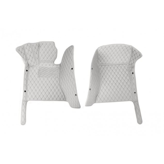 Grey Luxury Leather Diamond Car Floor Mats Stores Grey Luxury Leather Diamond Car Floor Mats Stores