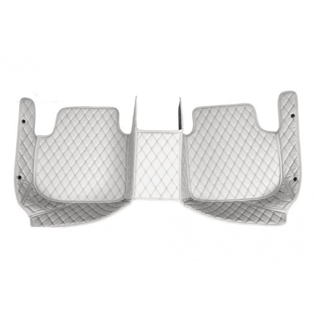 Grey Luxury Leather Diamond Car Floor Mats Stores Grey Luxury Leather Diamond Car Floor Mats Stores