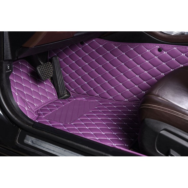 Purple Luxury Leather Diamond Car Floor Mats Stores Purple Luxury Leather Diamond Car Floor Mats Stores