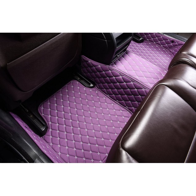 Purple Luxury Leather Diamond Car Floor Mats Stores Purple Luxury Leather Diamond Car Floor Mats Stores