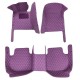 Purple Luxury Leather Diamond Car Floor Mats Stores Purple Luxury Leather Diamond Car Floor Mats Stores