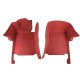 Wine Red Luxury Leather Diamond Car Floor Mats Stores Wine Red Luxury Leather Diamond Car Floor Mats Stores