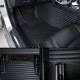 Black Luxury Leather Stripe Car Mats Stores Black Luxury Leather Stripe Car Mats Stores